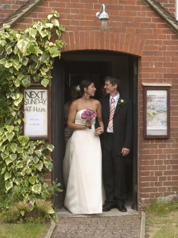 Unitarian wedding couple